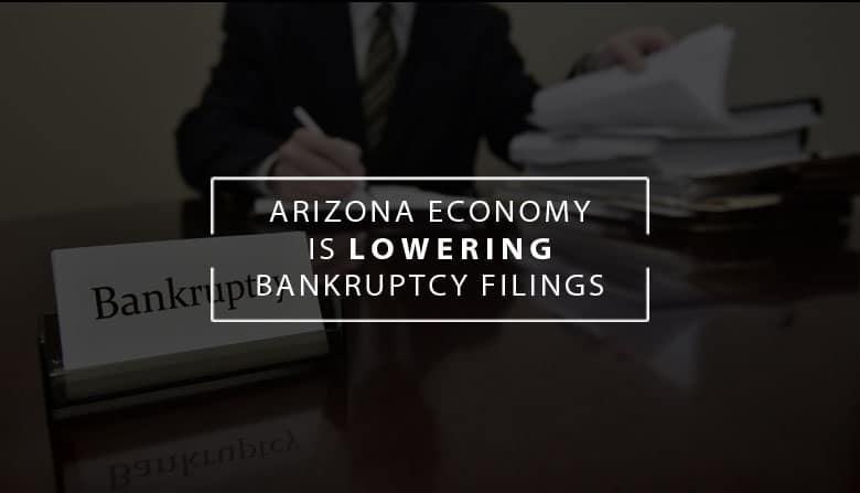 az is lowering amount of bankruptcy files